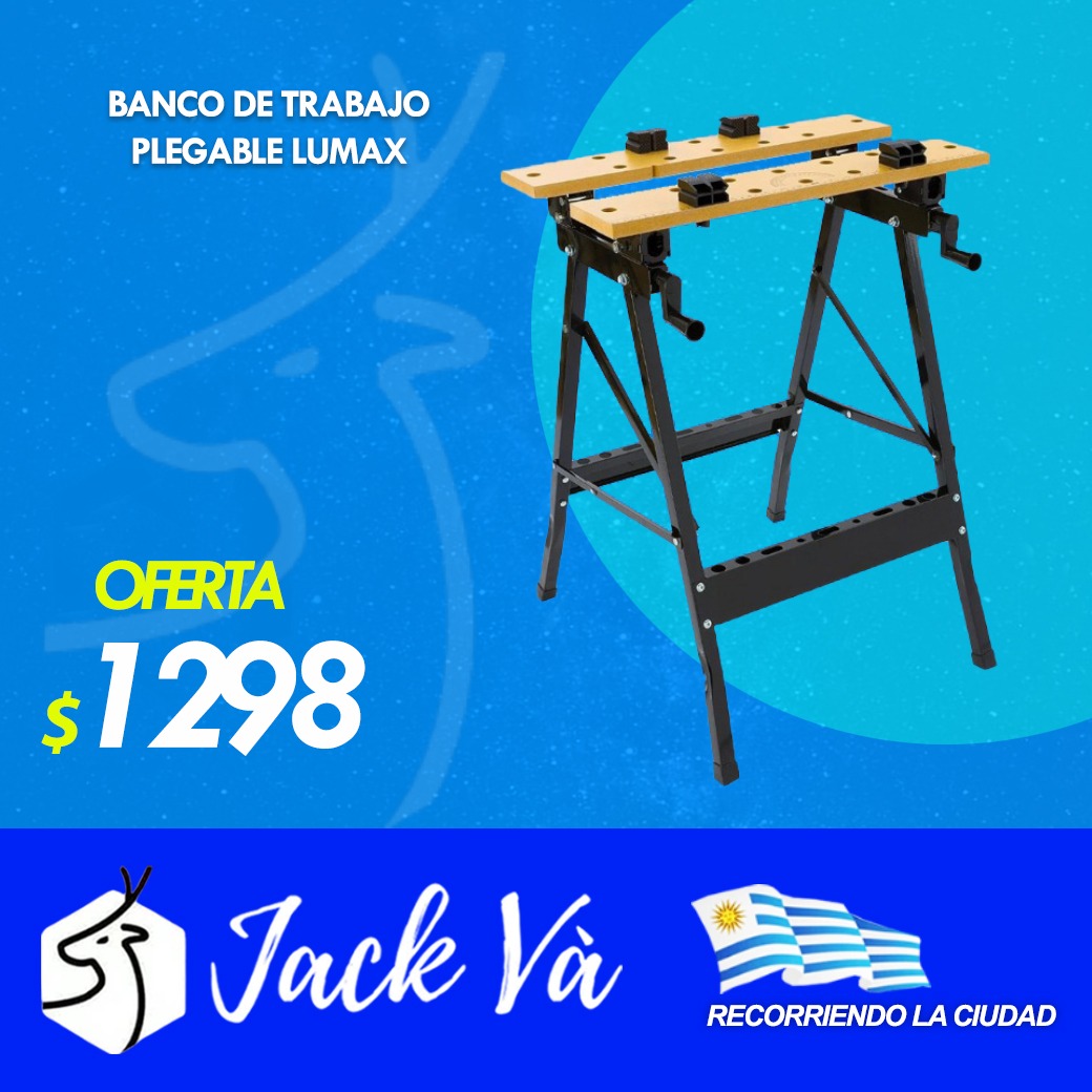 BANCO DE TRABAJO PLEGABLE LUMAXBanco de trabajo - Organizadores